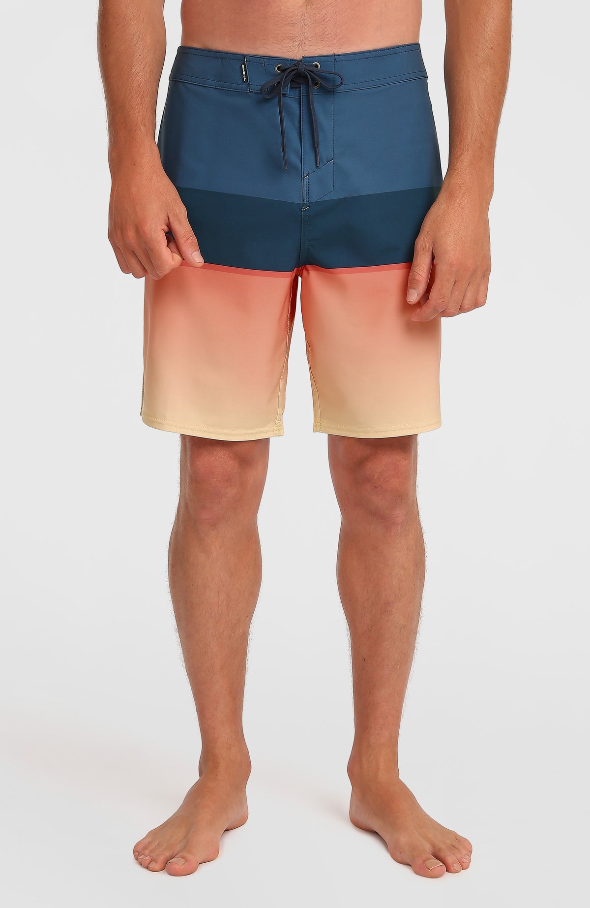 Hyperfreak Heat Block 19'' Boardshorts | Persimmon Heat Block