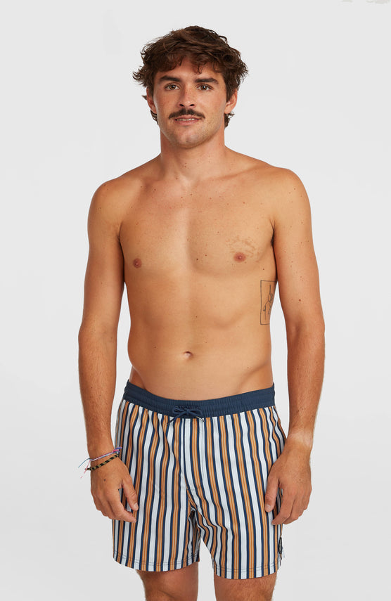 O'Riginals Stripe 15" Badehose | Blue Originals stripe