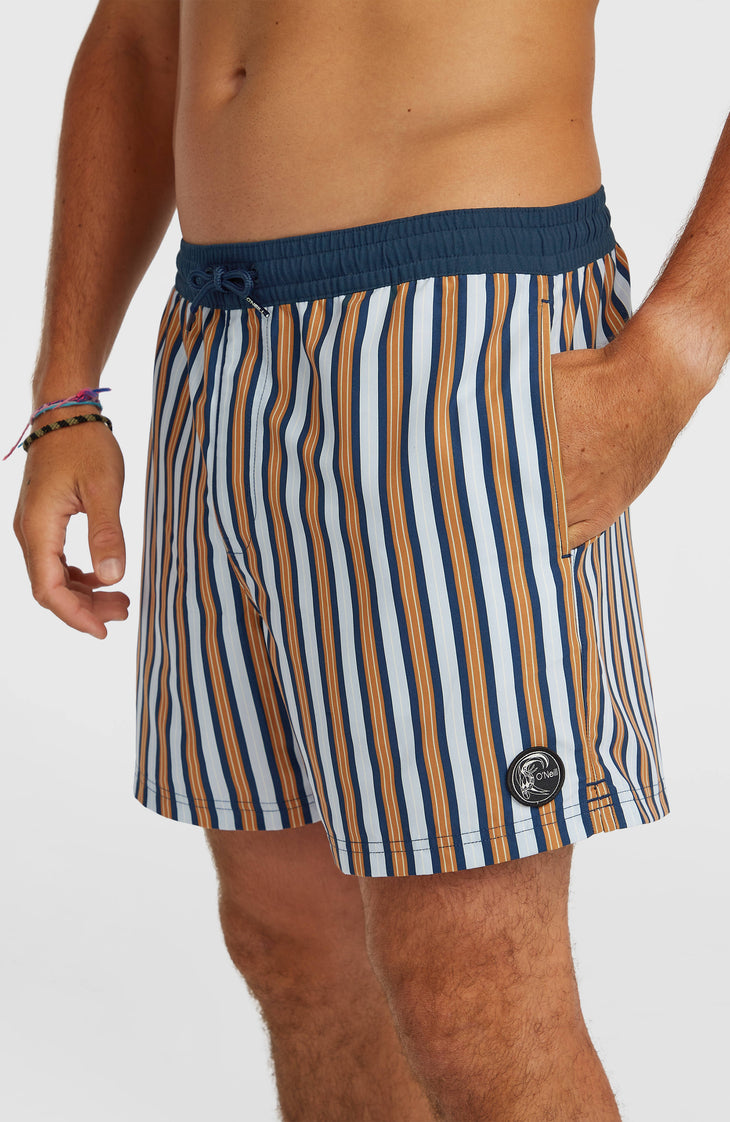O'Riginals Stripe 15" Badehose | Blue Originals stripe
