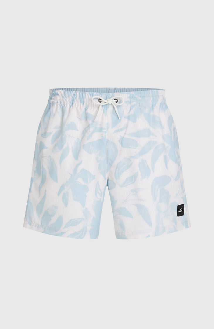 O'Neill Print 16'' Badehose | White Spray Flower