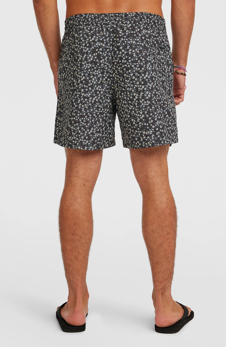 O'Neill Print 16'' Badehose | Black Dot Flower