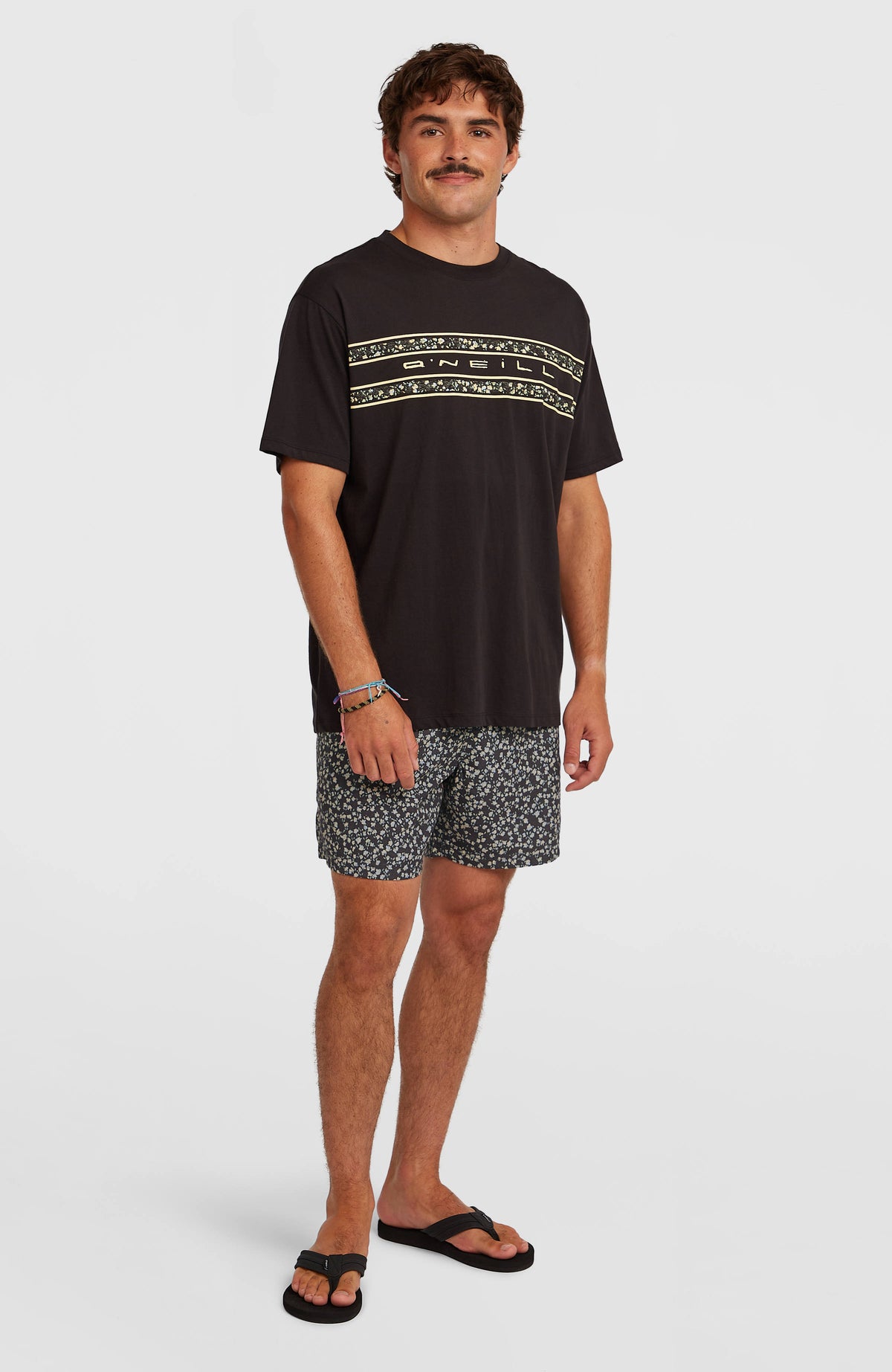 O'Neill Print 16'' Badehose | Black Dot Flower