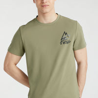 O'Neill TRVLR Series Plutoniam T-Shirt | Deep Lichen Green