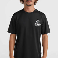 O'Neill Hybrid Logo Polygiene T-Shirt | Black Out