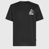 O'Neill Hybrid Logo Polygiene T-Shirt | Black Out