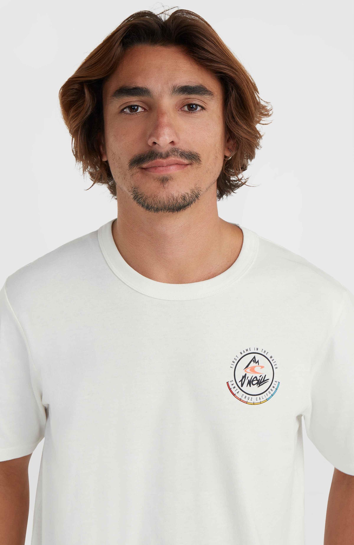 O'Neill TRVLR Series Back Print Polygiene T-Shirt | Snow White