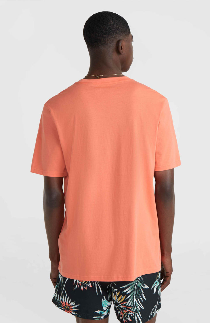 Mix and Match Palm T-Shirt | Living Coral