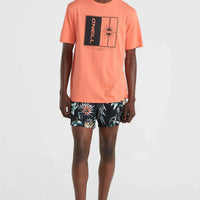 Mix and Match Palm T-Shirt | Living Coral