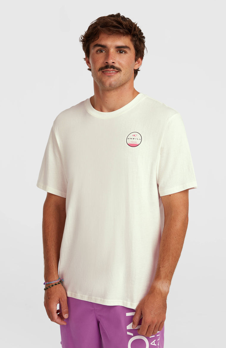 Jack O'Neill Back Print T-Shirt | Snow White