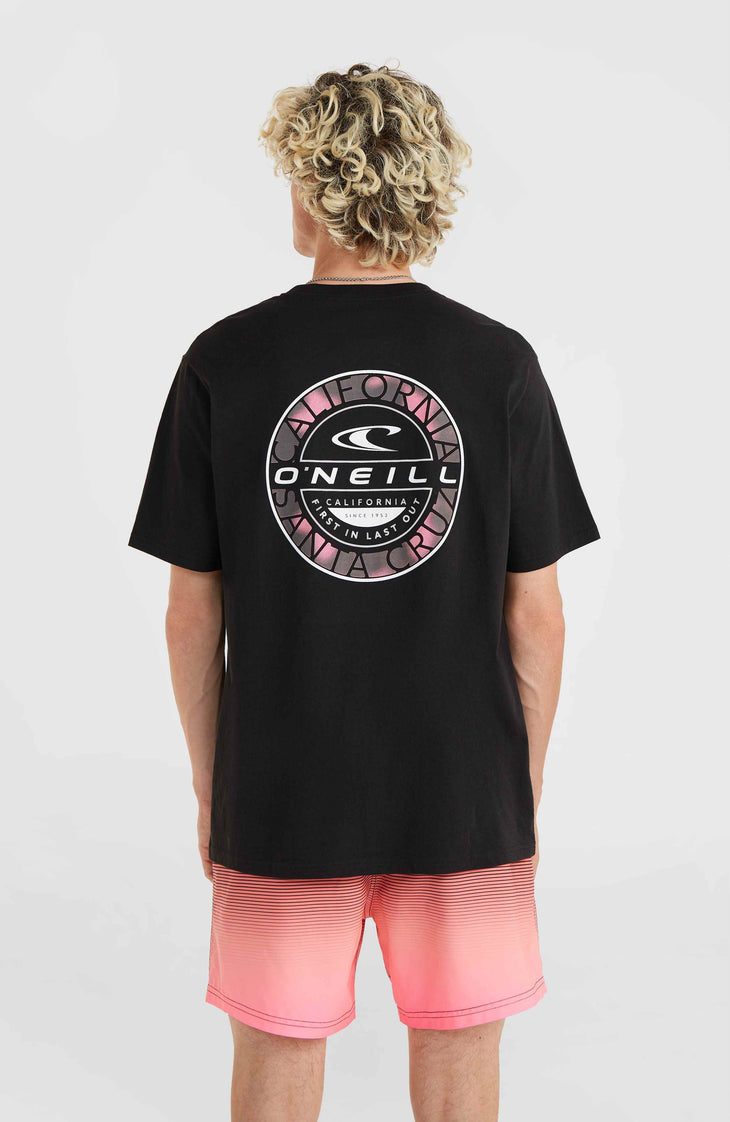 Jack O'Neill Back Print T-Shirt | Black Out