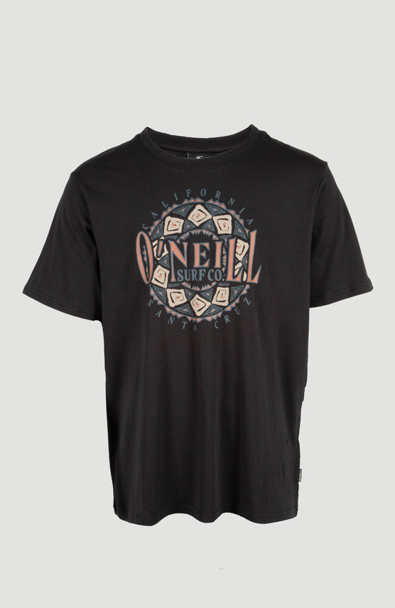 Ikat Graphic T-Shirt | Black Out