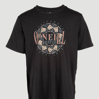 Ikat Graphic T-Shirt | Black Out
