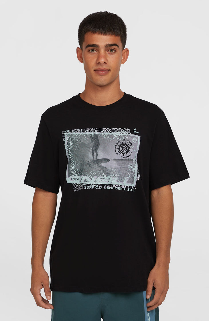 Photo Print T-Shirt | Black Out