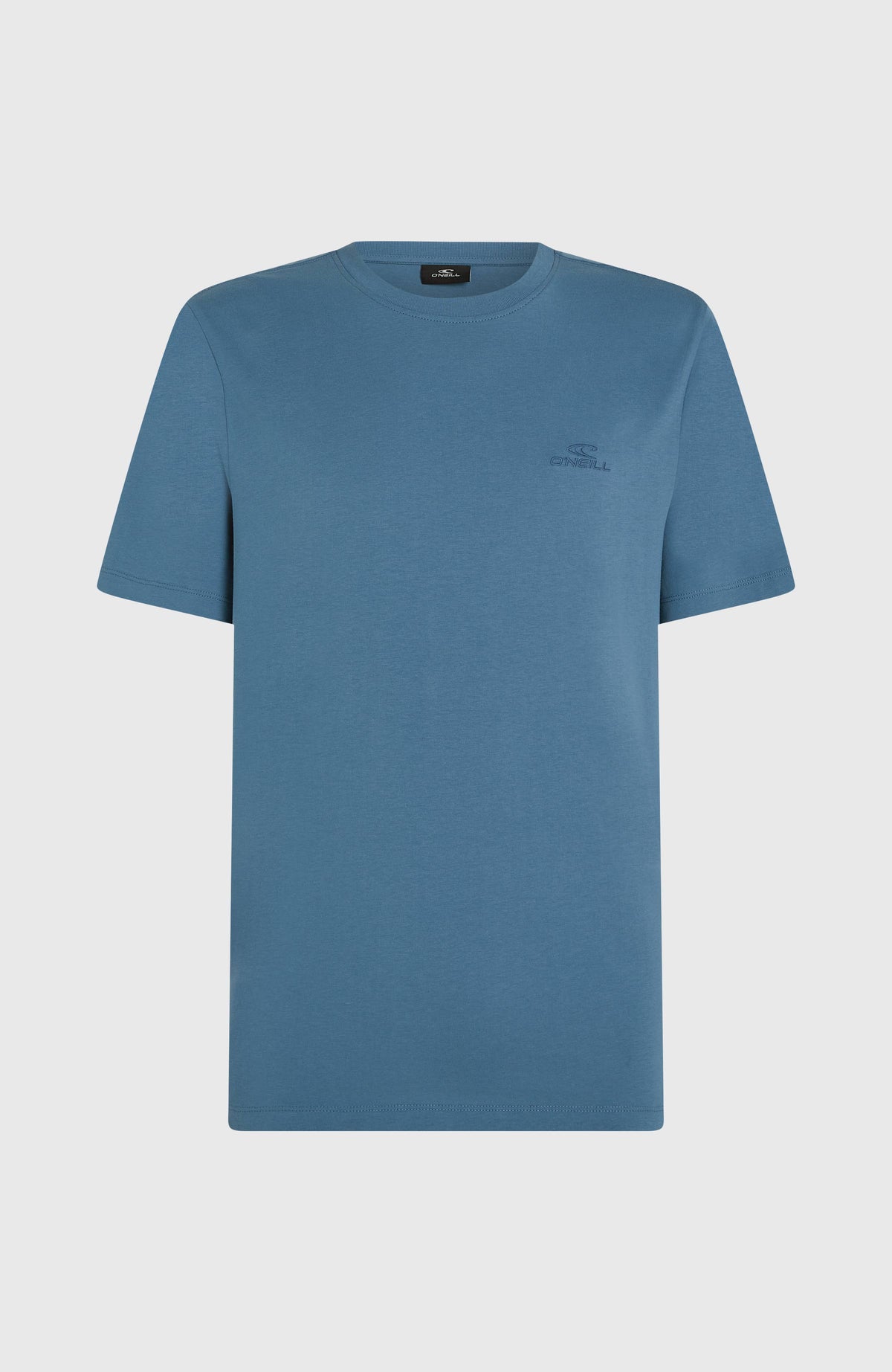 Small Logo T-Shirt für Herren, blau, flach liegend von vorne