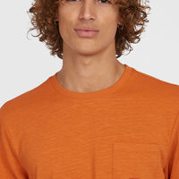 Slub Chest Pocket T-Shirt | Cinnamon Stick