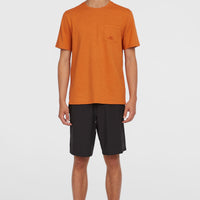 Slub Chest Pocket T-Shirt | Cinnamon Stick