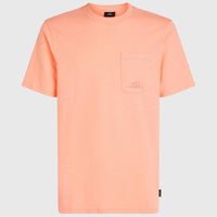 Slub Chest Pocket T-Shirt | Coral Pop