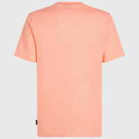 Slub Chest Pocket T-Shirt | Coral Pop