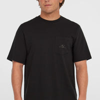 Slub Chest Pocket T-Shirt | Black Out
