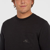 Slub Chest Pocket T-Shirt | Black Out