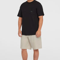 Slub Chest Pocket T-Shirt | Black Out