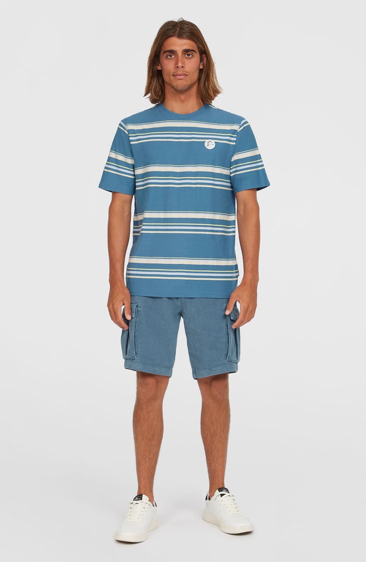 O'Riginals Stripe T-Shirt | Blue Originals Retro Stripe