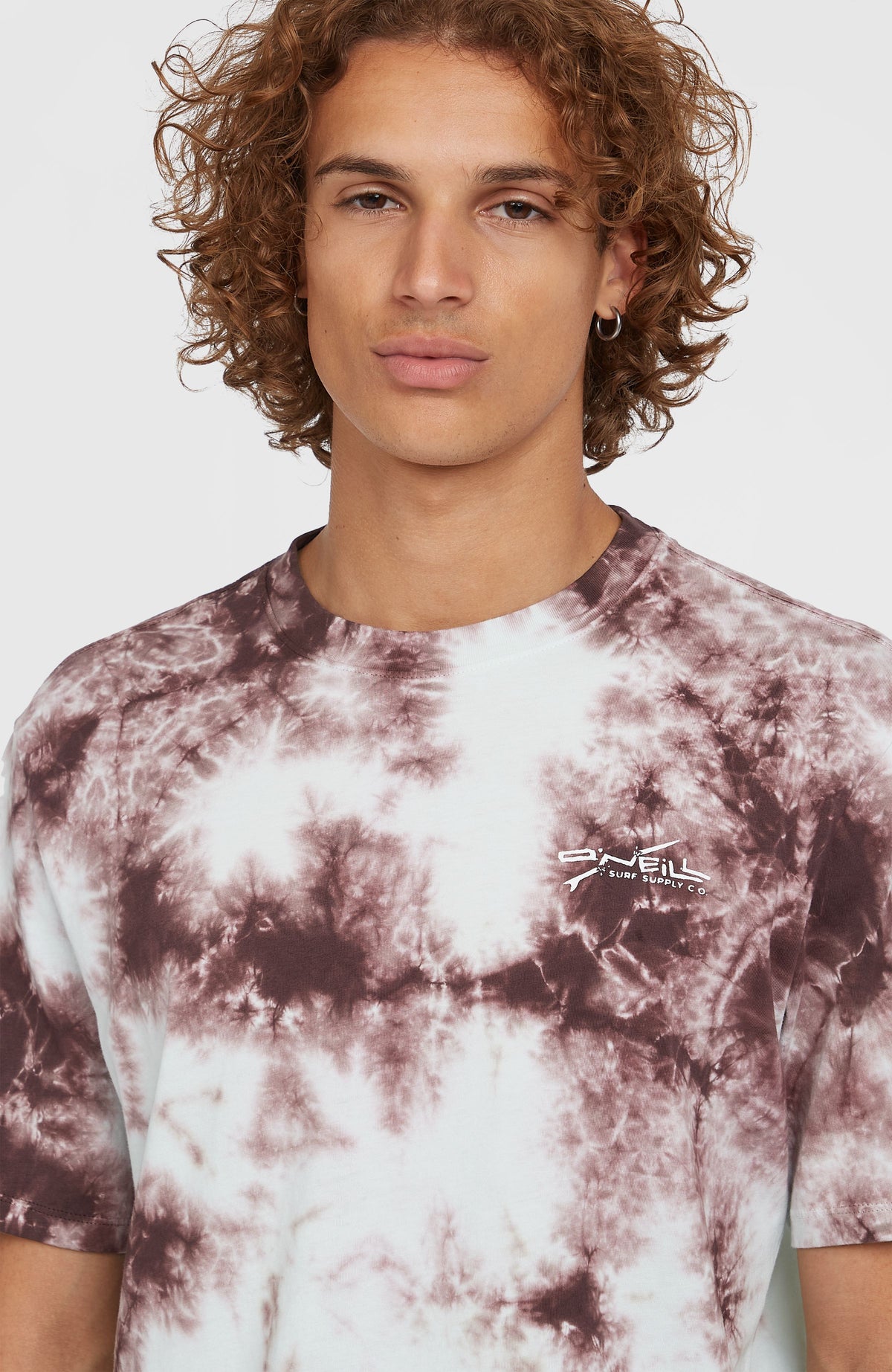 Tie Dye Graphic T-Shirt | Purple Tie Dye Print