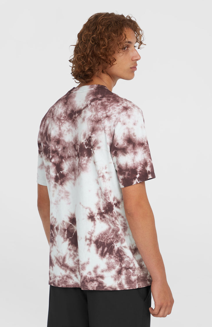 Tie Dye Graphic T-Shirt | Purple Tie Dye Print