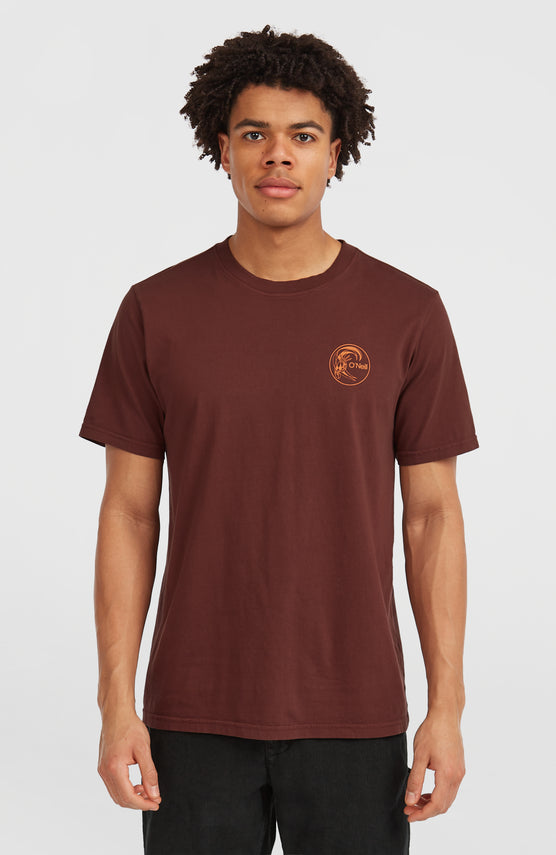 O'Riginals Retro Back-Print T-Shirt | Hazel Spice