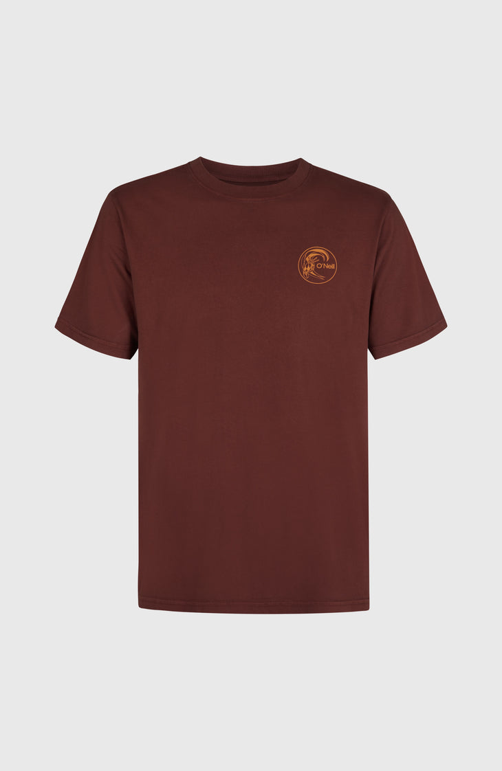 O'Riginals Retro Back-Print T-Shirt | Hazel Spice