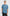 Chest-Print T-Shirt | Mozart Blue
