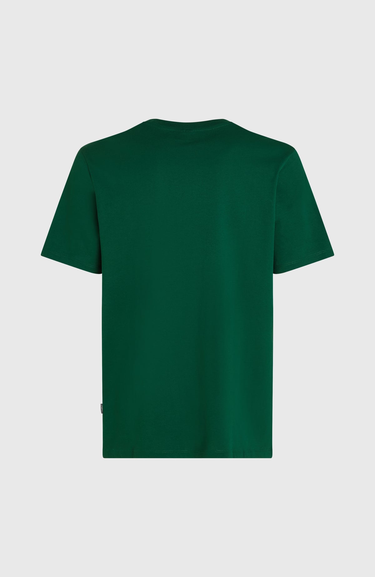 Small Logo T-Shirt für Herren, grün, flach liegend von hinten