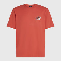Re-Issue Graphic T-Shirt | Hot Red