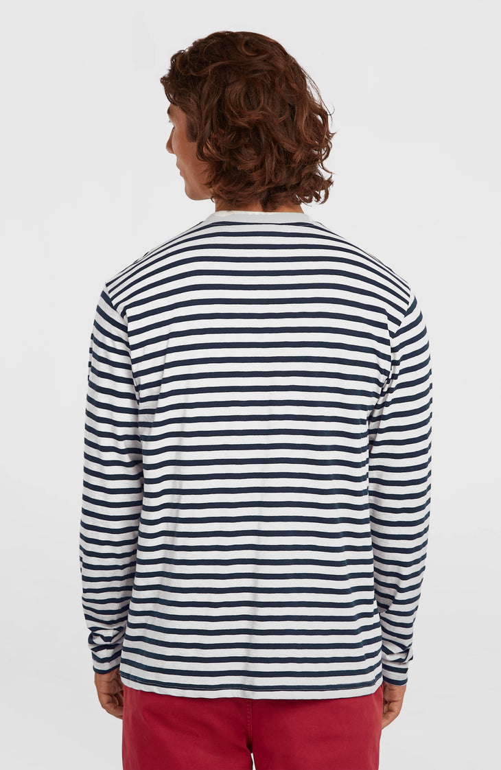 O'Riginals Langarmshirt | Blue Oigrinals Stripe