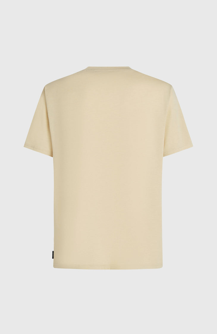 O'Neill Hybrid Polygiene Graphic T-Shirt | Cocoa Sand