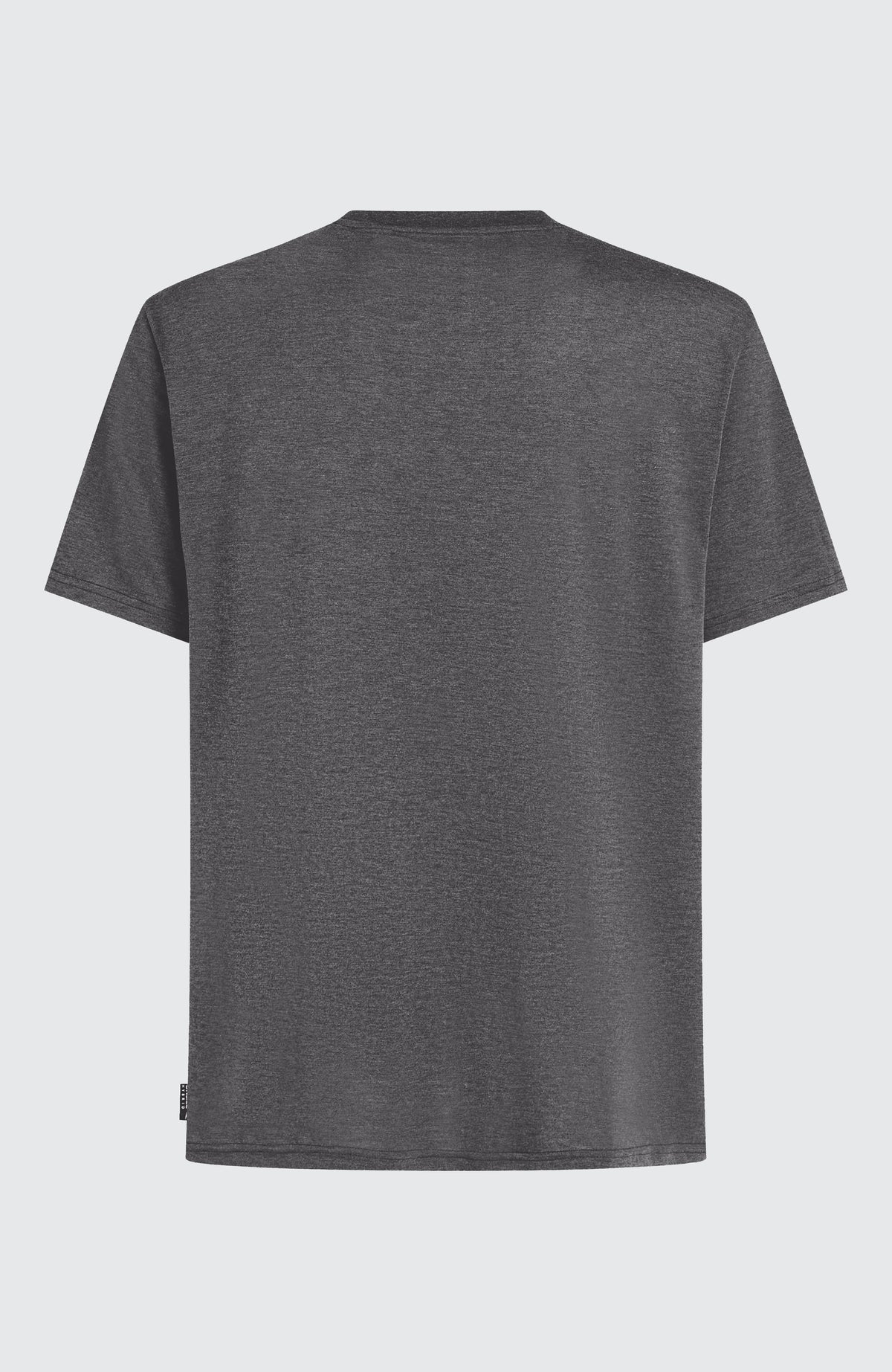 Hybrid Polygiene Graphic T-Shirt für Herren, schwarz, flach liegend von hinten