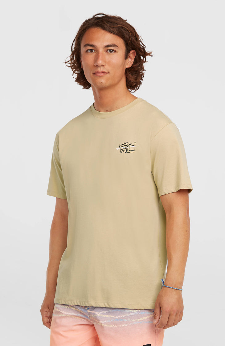 O'Neill Retro Back-Print T-Shirt | Cocoa Sand