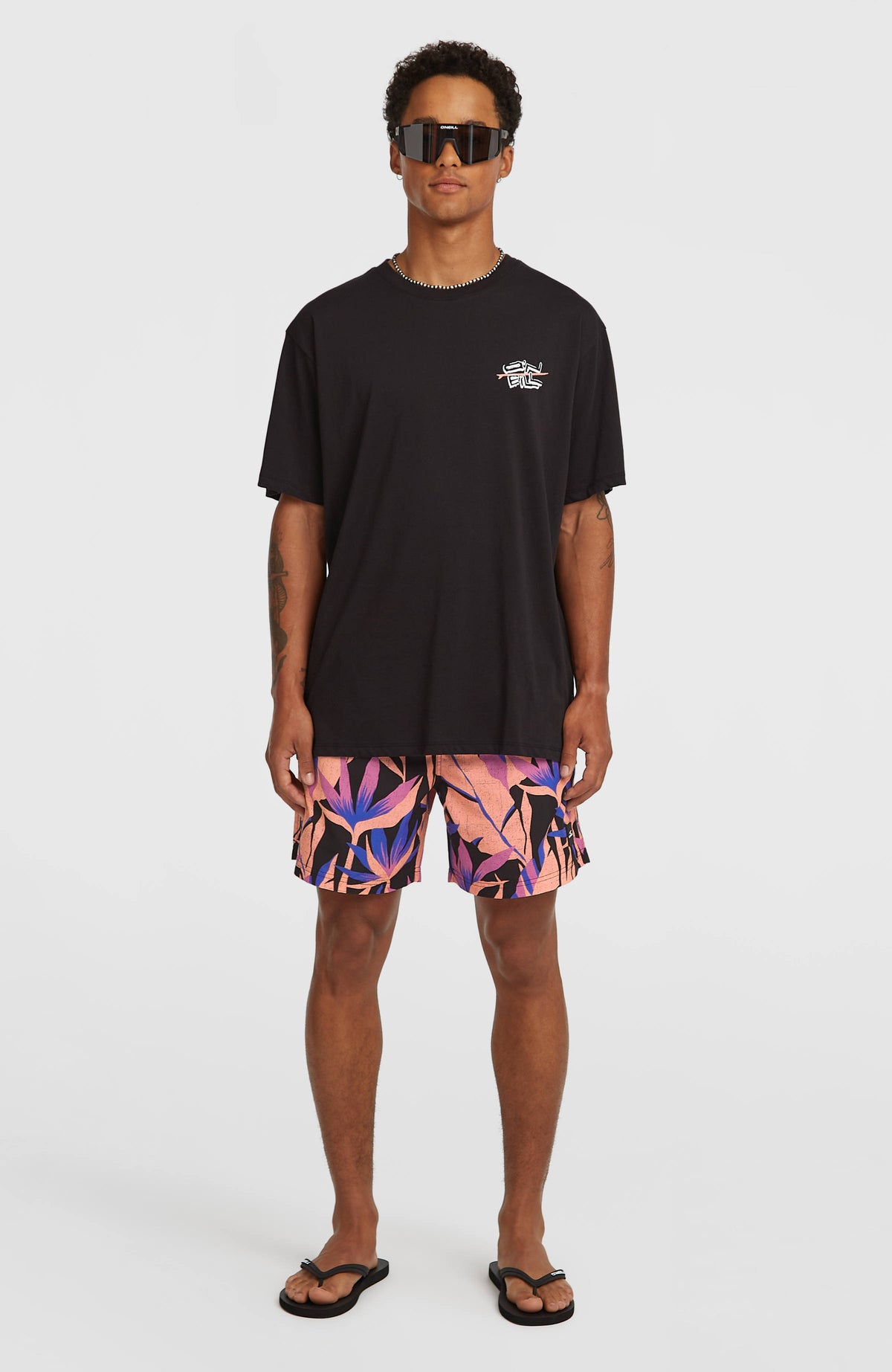 O'Neill Retro Back-Print T-Shirt | Black Out