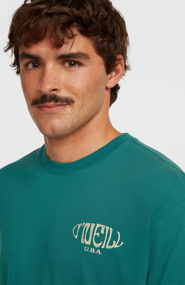 Box Logo T-Shirt | Botanical Heat