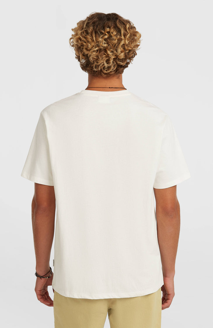 O'Neill Melange Front-Print T-Shirt | Snow White