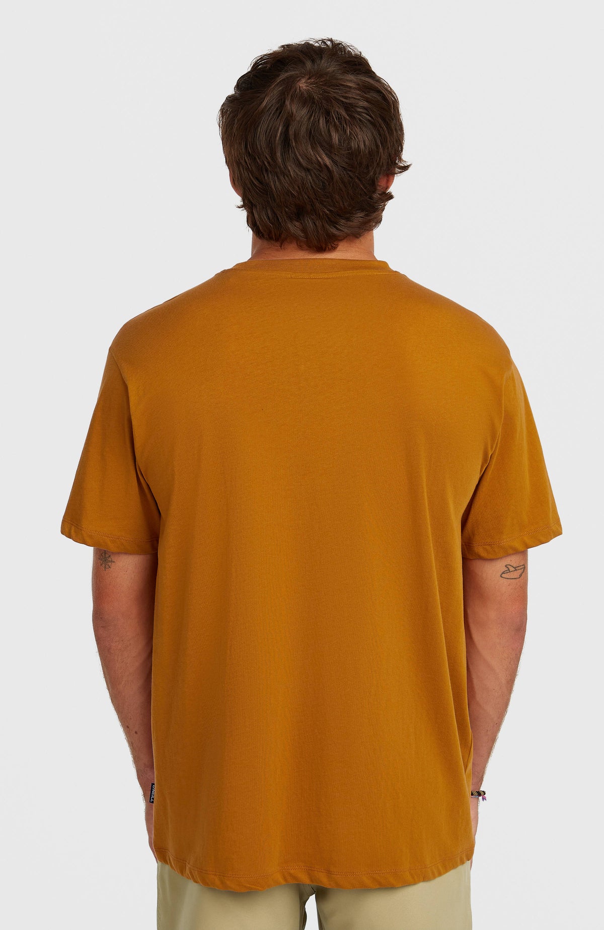 Original Cali T-Shirt für Herren, orange, Rückansicht am Model