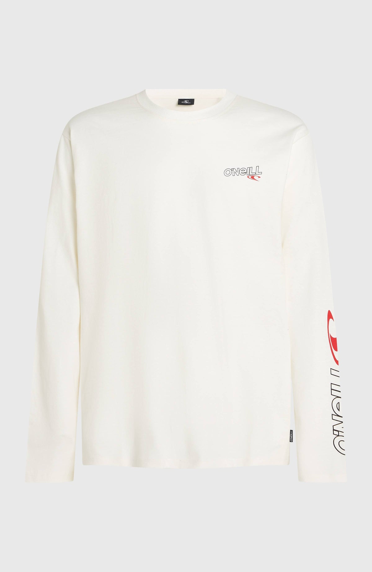 Essentials 90s Logo Langarmshirt | Snow White