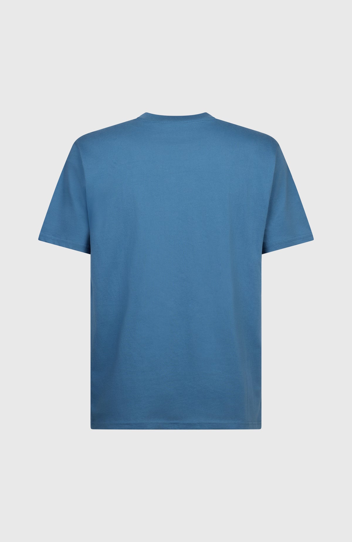 O'Riginals Chest Print T-Shirt für Herren, blau, freigestellt von hinten