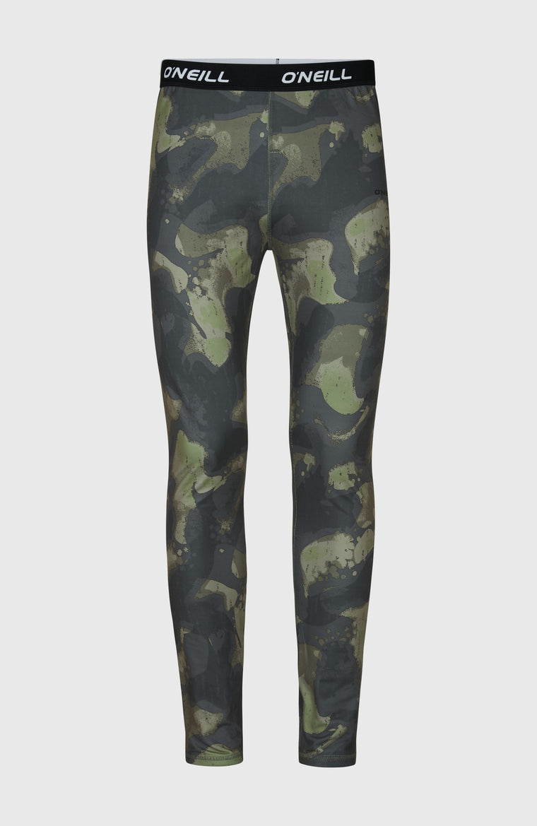 Thermounterhose | Black Night Camo