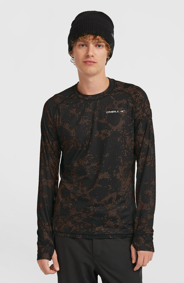 Thermoshirt | Black/Beige Quarry