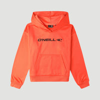 Rutile Fleece-Hoodie | Neon Orange