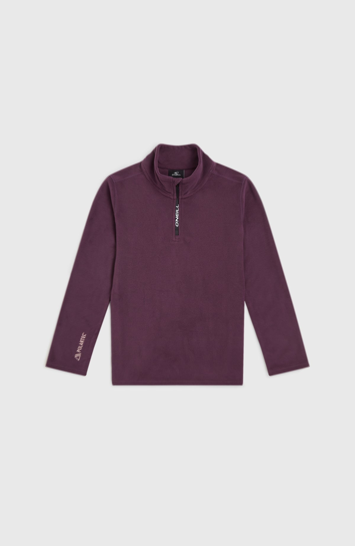 Jack's Polartec® 100 Fleecepullover mit Halbreißverschluss | Aubergine