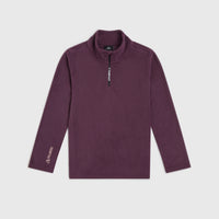 Jack's Polartec® 100 Fleecepullover mit Halbreißverschluss | Aubergine