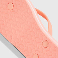 Profile Logo Sandalen | Coral Pink