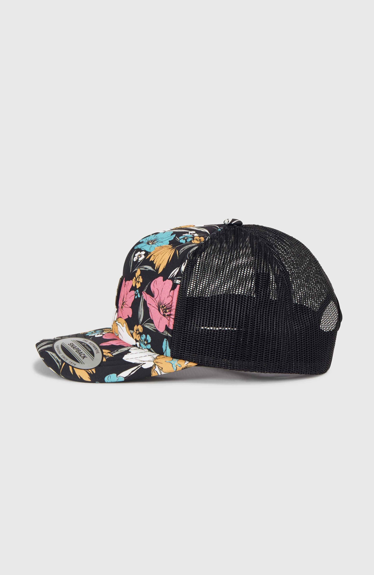 Flood Trucker Cap | Black/Blue Bluemchen